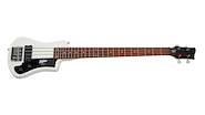 HOFNER HCT-SHB-WH SHORTY BASS  blanco Bajo con funda