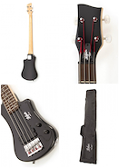 HOFNER SHORTY BASS SHB-BK  negro Bajo con funda