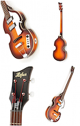 HOFNER IGNITION CAVERN HI-CA-SB Bajo Violín con estuche