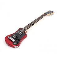 HOFNER SHORTY 2 Humbucker SH-D-R  rojo Eléctrica  con funda