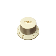 HOSCO - JAPAN K240 WH Tono SMALL Perilla Strato LETRA CHICA DE TONO