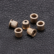 HOSCO - JAPAN tlb-1 Aged Niquel Ferrules RELIC Niquel