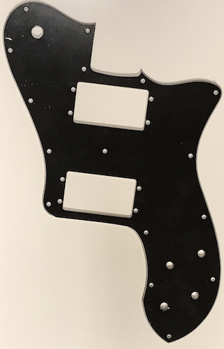 HOSCO - JAPAN TD-B3P negro DELUXE Pickguard Tele