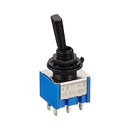 HOSCO - JAPAN ON-ON  NEGRO Llave Miniswitch