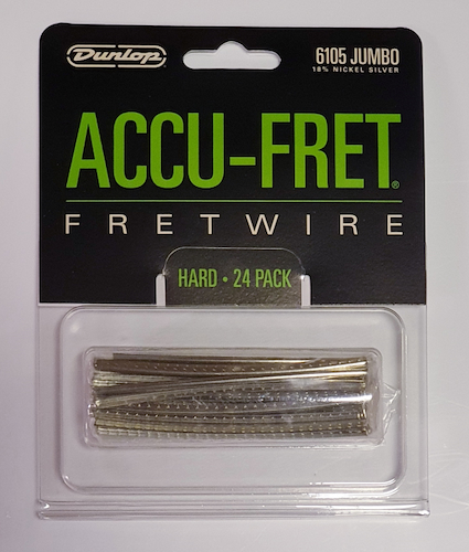 JIM DUNLOP 6S6105  BLISTER 2.36 x 1.50 Traste Alpaca (x24)