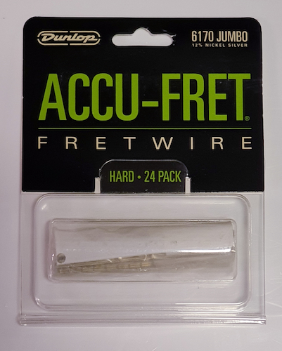 JIM DUNLOP 6170  BLISTER 2.50 x 1.10 Traste Alpaca (x24)