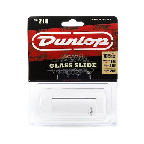 JIM DUNLOP 218  VIDRIO  HEAVY / MEDIUM Slide