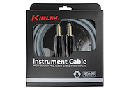 KIRLIN IP-181BEG- 6 metros 1/4x1/4 mono plug 1/4 Mono Plug-1/4 Mono Plug