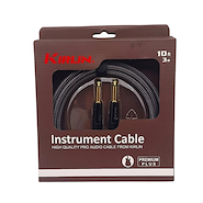 KIRLIN IWB-201BFGT-10 FT 3 metros 1/4 Mono Plug-1/4 Mono Plug