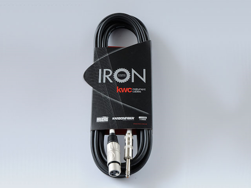 KWC 231  CANON / PLUG IRON Cable micrófono 6m