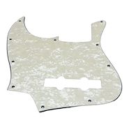 SAMBONG PM14-Z  Nacar Blanco ZURDO Pickguard Jazz Bass ZURDO
