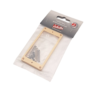 SCHALLER 17043-111 CR  Neck c/Tornillos Marco Doble Bobina Plástico