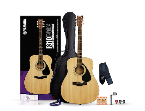 YAMAHA F310 PACK Guitarra Folk Serie F Tapa de Abeto. Posterior
