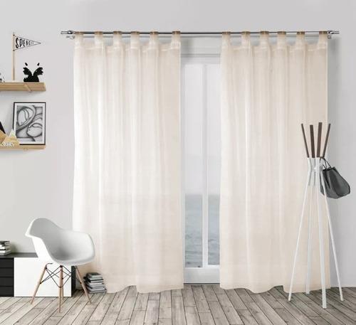 Cortinas De Voile (2 Paños De 1,40 X 2,10)