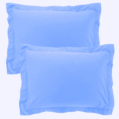 2 Almohadones Decorativos Con Pestaña 50x70, C/ Relleno