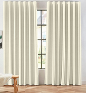 Juego Cortina Black Out Vinilica SMKE + Voile