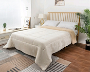Frazada Flannel Con Corderito 1 1/2 plazas 160 x 220