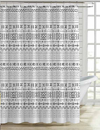 Cortina Baño Tela Impermeable Estampada Home 180x180