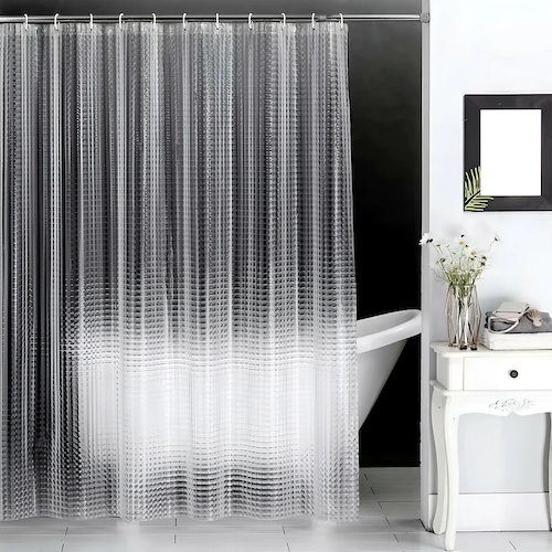 Cortina De Baño Tela Impermeable 3D