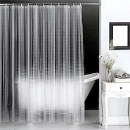 Cortina De Baño Tela Impermeable 3D