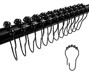 Gancho Roller Metal Para Cortina Baño
