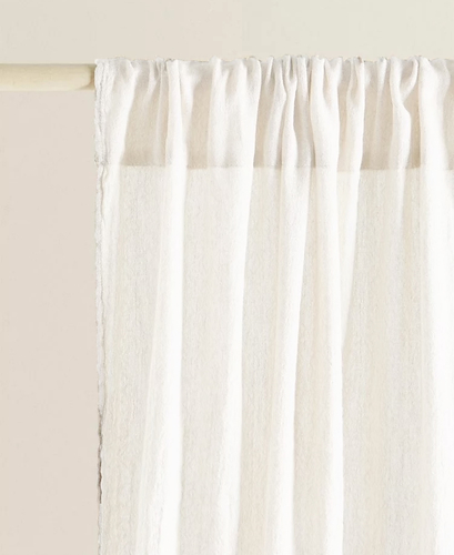 Cortina Ambiente Larga Tusor 250 x 250 Ideal Para Ventanal