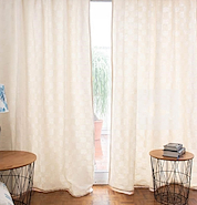 Cortina Larga Rustica Con Presilla Sin Boton 1.50x2.10