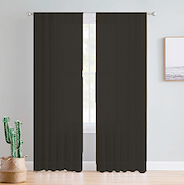 Cortina De Ambiente Madras Larga 140x210 Presilla Oculta
