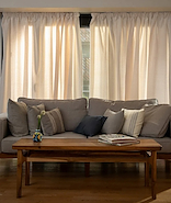 Cortina Larga Madras Cinta Fruncidora 160x210