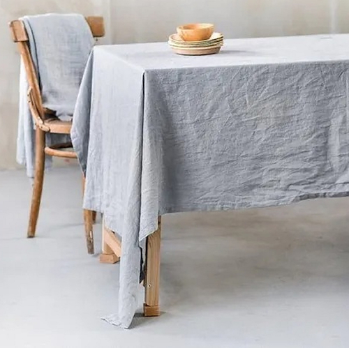 Mantel Rectangular Tela Tusor Broken 150x250