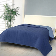 Quilt Bicolor Ondas 1 1/2 PL / TWIN