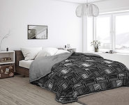 Edredón Flannel Estampado con corderito 220x240 xm