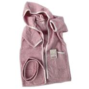 Bata Para Niño con Capucha, 100% Algodon