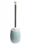 Escobilla Para El Inodoro Ceramica Estriado Vintage