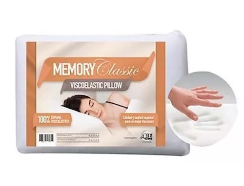 Almohada De Espuma Viscoelastica Memory Classic 40x60