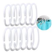 Ganchos De Plastico Para Cortina De Baño