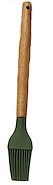 Pincel Silicona Mango Madera Simil Malmo