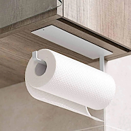 Soporte Porta Rollo Adhesivo De Pared Cocina Baño