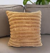 Funda De Almohadon Soft Rayas 45x45 con Cierre