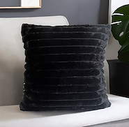 Funda De Almohadon Soft Rayas 45x45 con Cierre