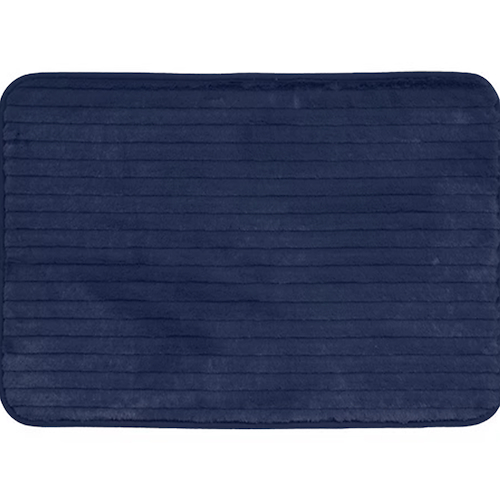Alfombra P/Baño Lineas Lavable Tacto Soft