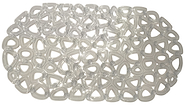 Alfombra De Baño Triangulo Mediana PVC