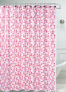 Cortina De Baño Doble Premium Venecitas