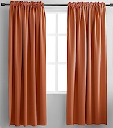 Cortinas de Blackout Presilla Oculta 140 x 210 2 Paños