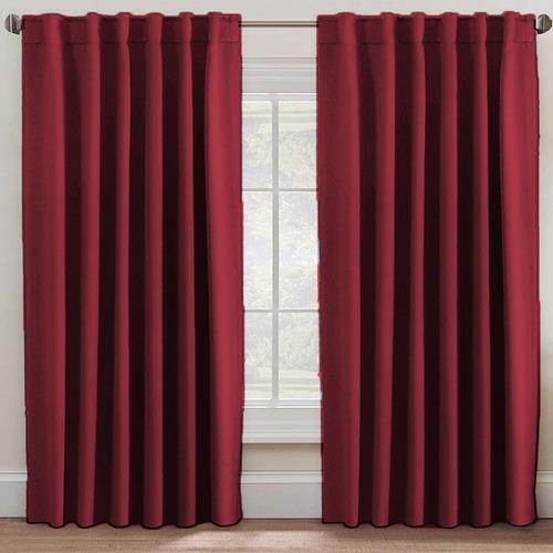 Cortina Black Out Campomayo Lisa Presilla Oculta 140x220
