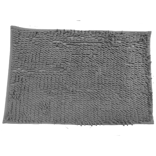 Alfombra Para Baño Shaggy Lavable Pelo Largo Tacto Soft