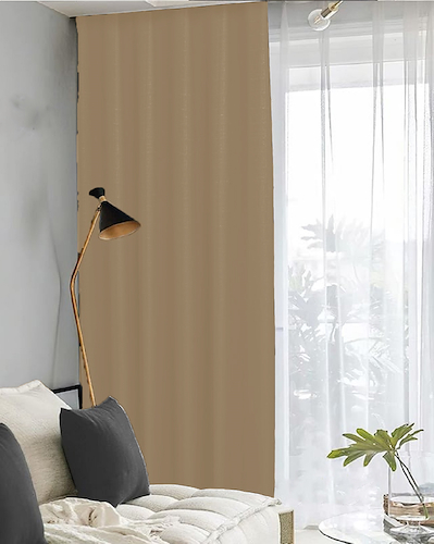 Cortina Black Out Textil Campomayo + Voile 140x220