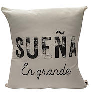 Funda De Almohadon Decorativo Tela Lienzo 45x45