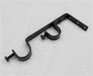 Soporte Doble Para Barral Metalico 22mm