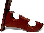 Soporte Doble Para Barral De Madera 33mm